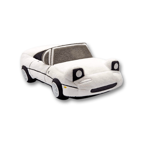 Autoplush White Miata MX5 Plushie Plush Toy Car Soft Pillow