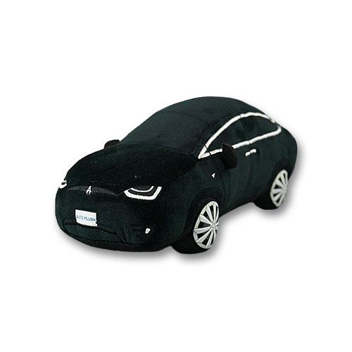 Autoplush Black Model X Plushie Plush Toy Car Soft Pillow