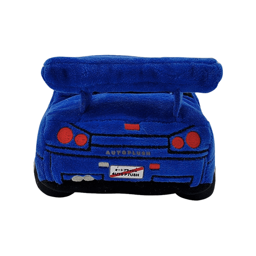Autoplush Blue Skyline r33 Plush Toy Car Soft Pillow