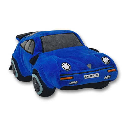 Autoplush Blue The 911 Plushie Plush Toy Car Soft Pillow