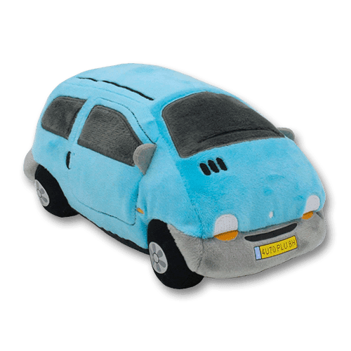 Autoplush Blue Twingo Plushie Plush Toy Car Soft Pillow
